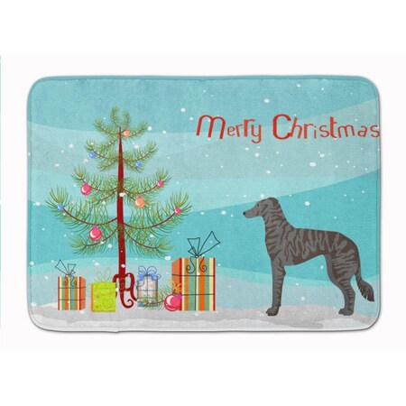 Carolines Treasures Longdog Christmas Tree Machine Washable Memory Foam Mat CK3849RUG